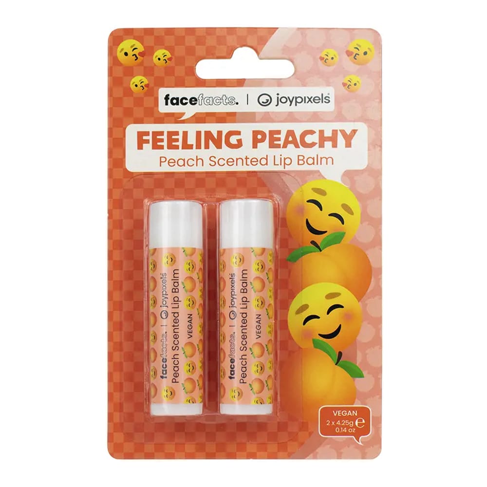 Face Facts - Set Baume à lèvres 'Feeling Peachy' - 4.25 g, 2 Pièces