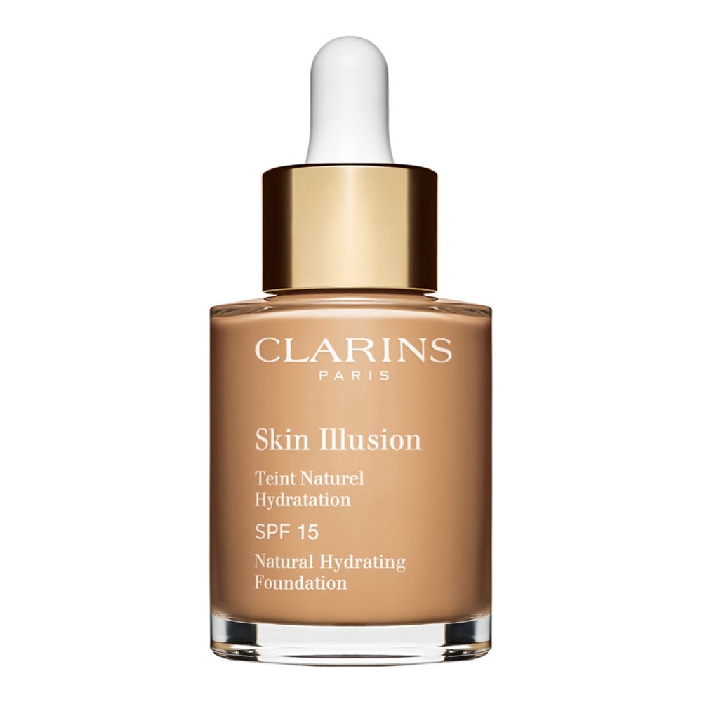 Clarins - Fond de teint 'Skin Illusion Natural Hydrating SPF15' - 110 Honey 30 ml