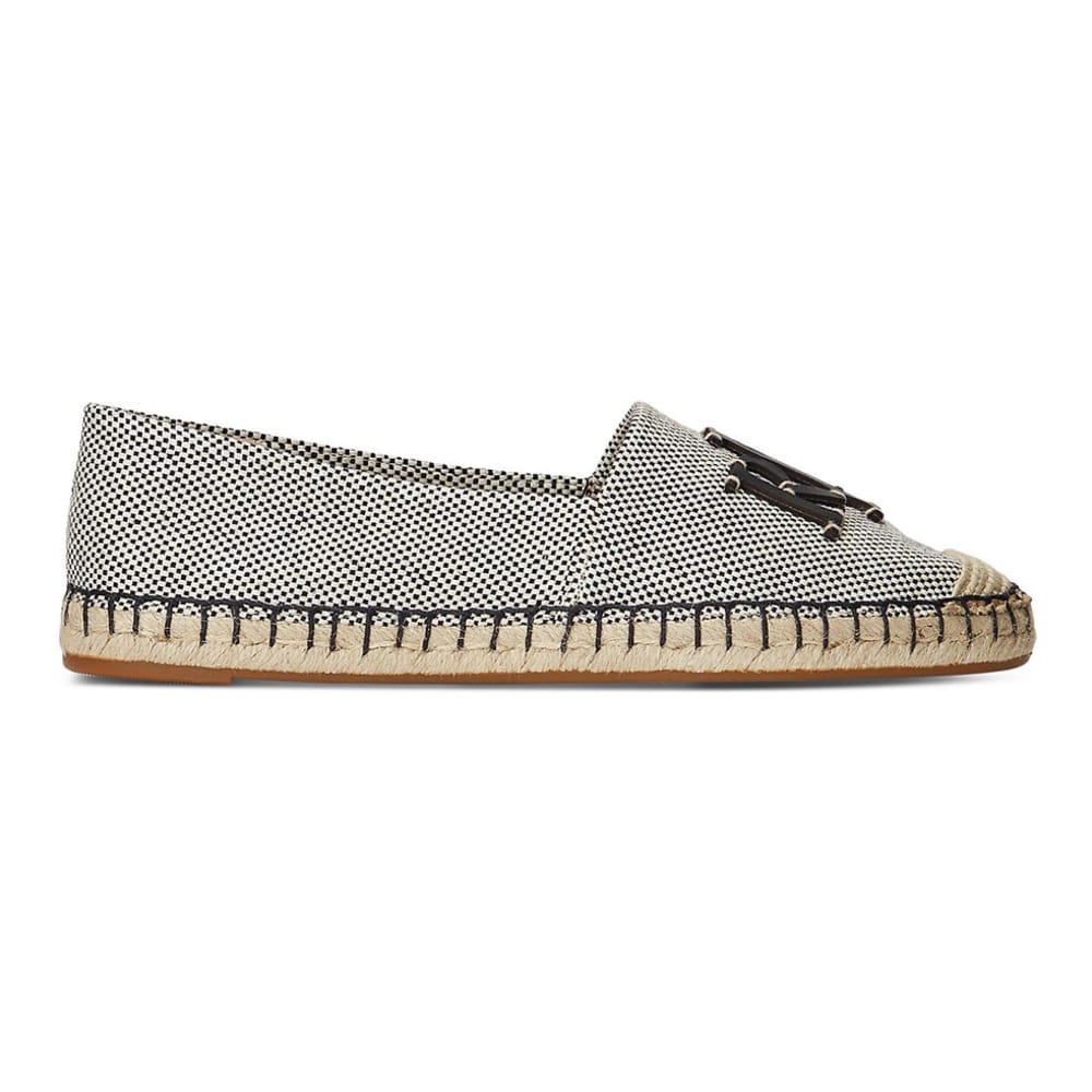 Lauren ralph lauren - 'Cameron Logo Slip-On Espadrille Flats' pour Femmes