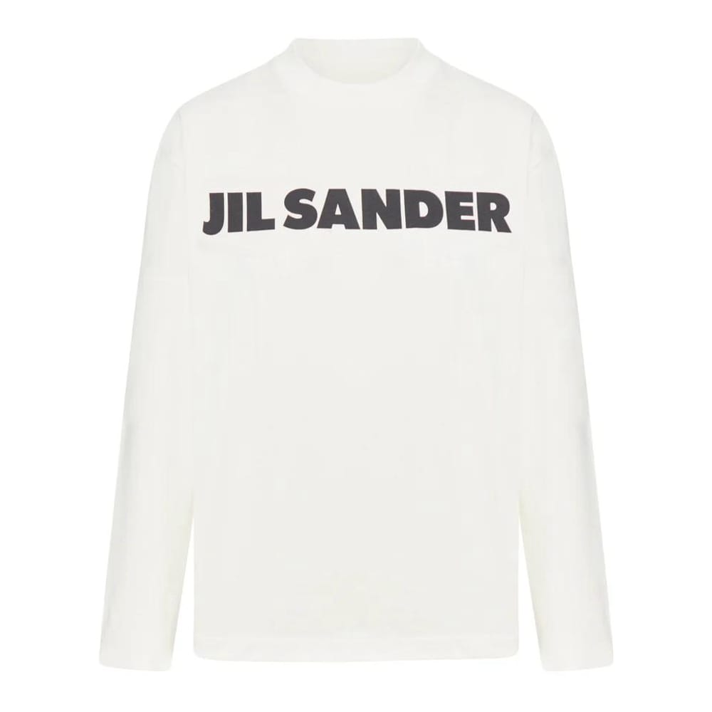 Jil sander - T-Shirt manches longues 'Logo-Print' pour Femmes