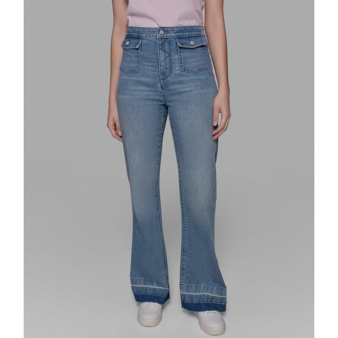 Karl lagerfeld paris - Jeans 'Released Hem' pour Femmes