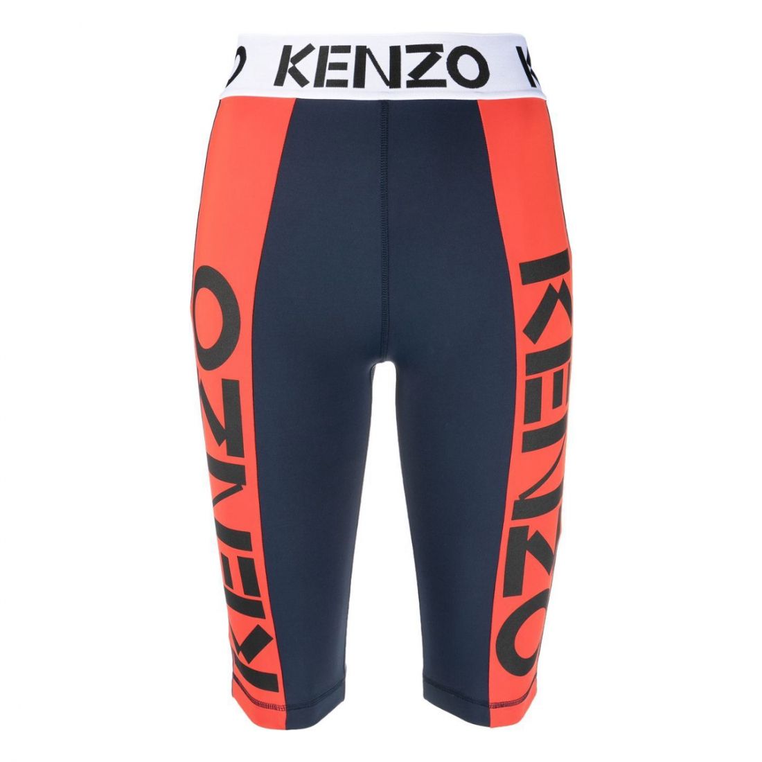 Kenzo - Short 'Logo-Waistband Colour-Block' pour Femmes