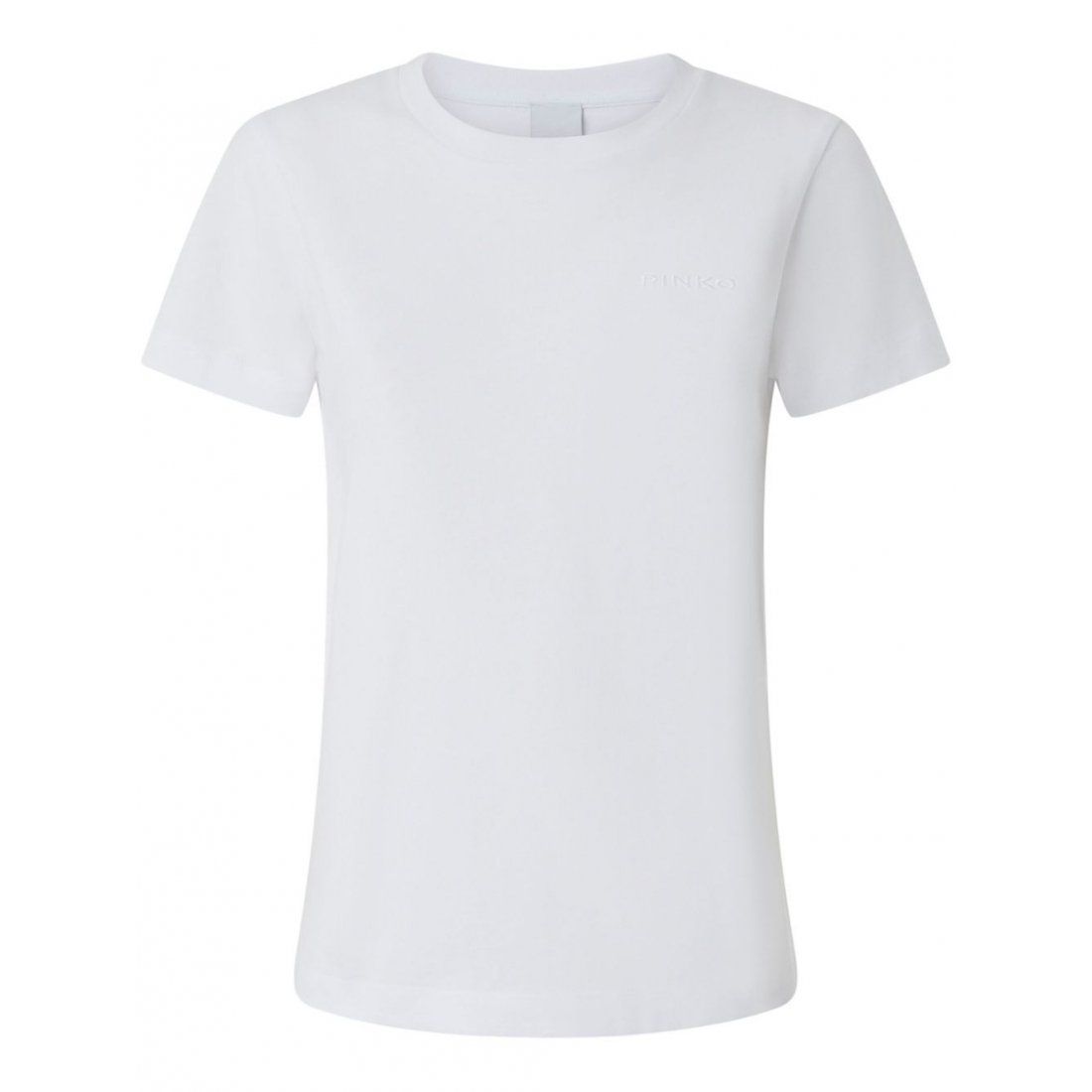 Pinko - T-shirt 'Logo-Embroidered' pour Femmes