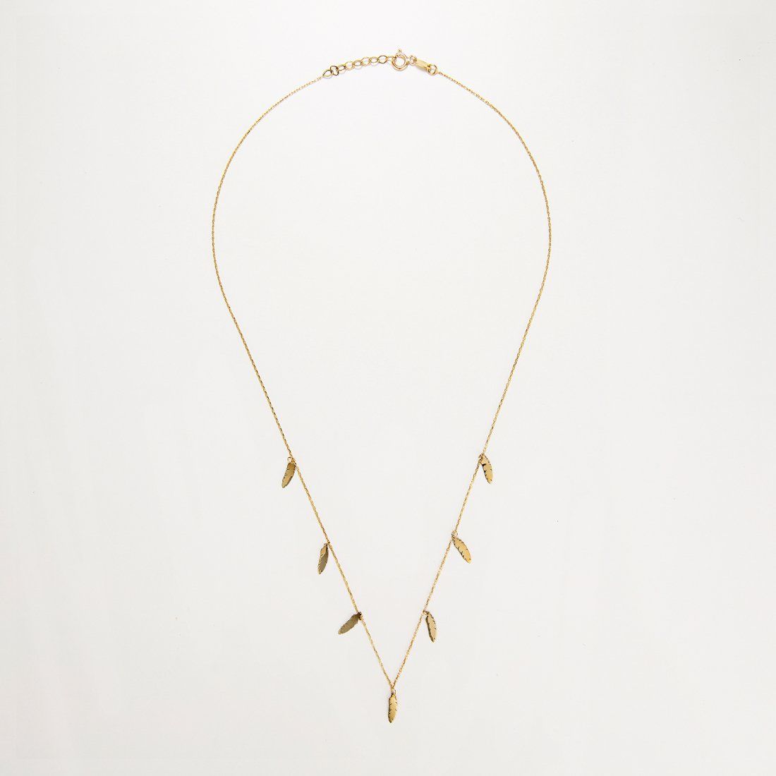 Oro di oro - "Collier 'Plumes' pour Femmes"