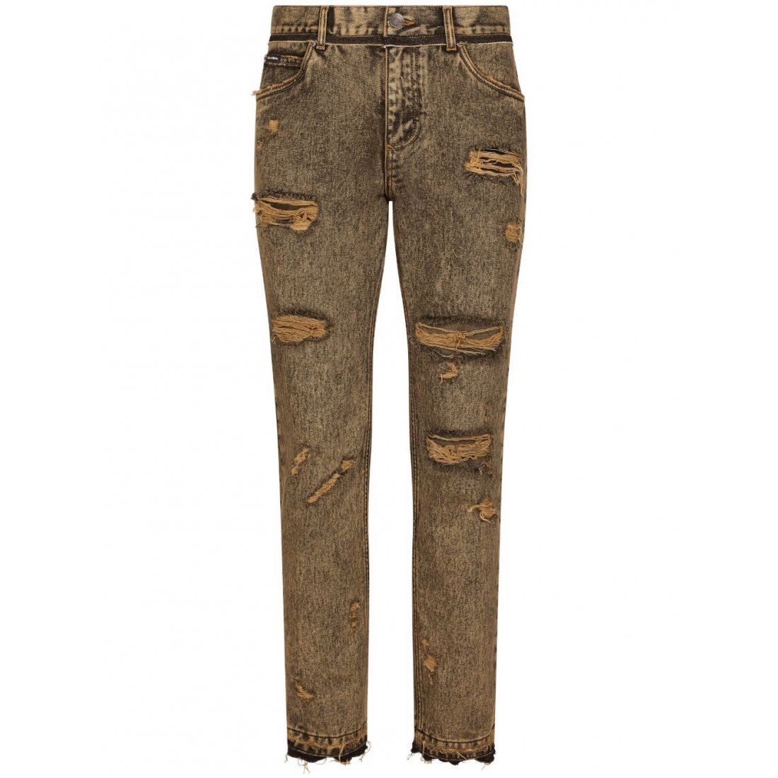 Dolce & Gabbana - Jeans 'Ripped Acid Wash' pour Hommes