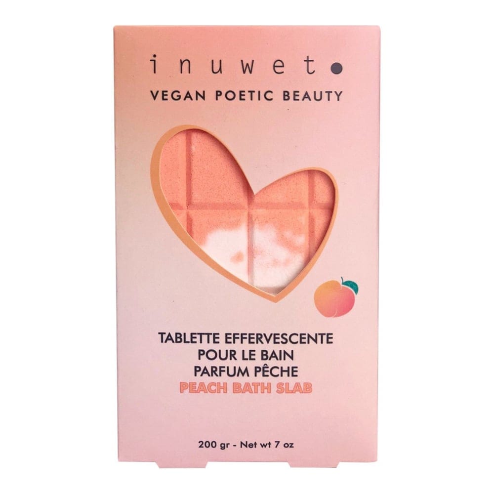 Inuwet - Bath Fizz 'Peach' - 200 g
