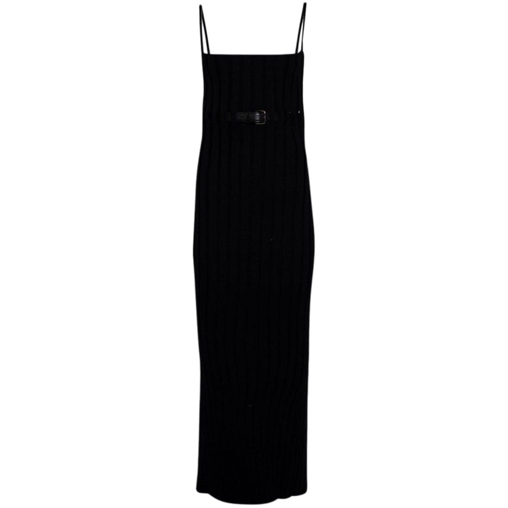 Alexander wang - Robe maxi 'Belted Ribbed-Knit' pour Femmes