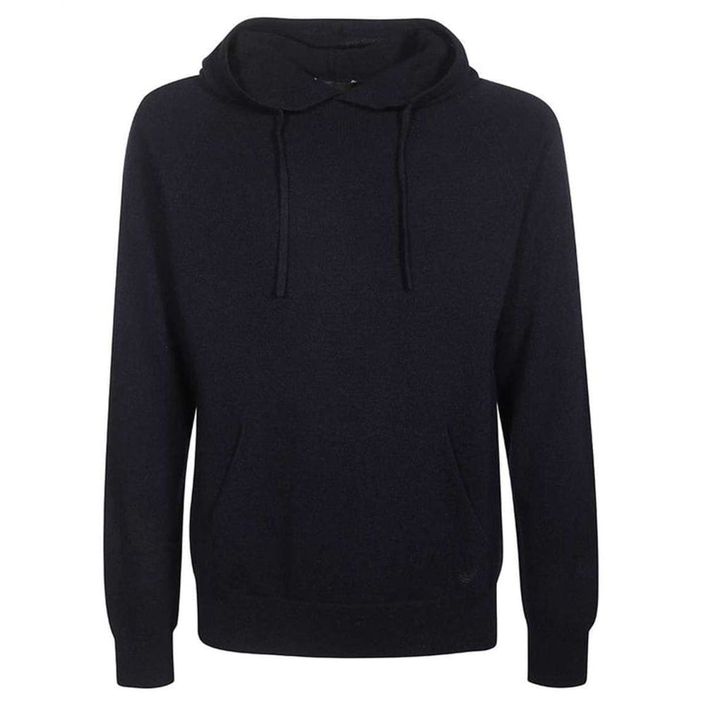 Emporio armani - Sweatshirt à capuche  'Knitted' pour Hommes