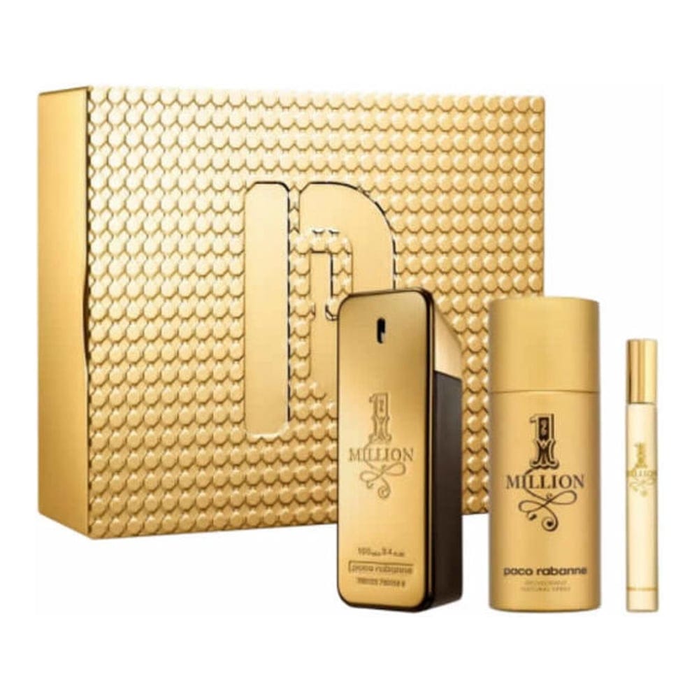 Paco Rabanne - Coffret de parfum '1 Million' - 3 Pièces