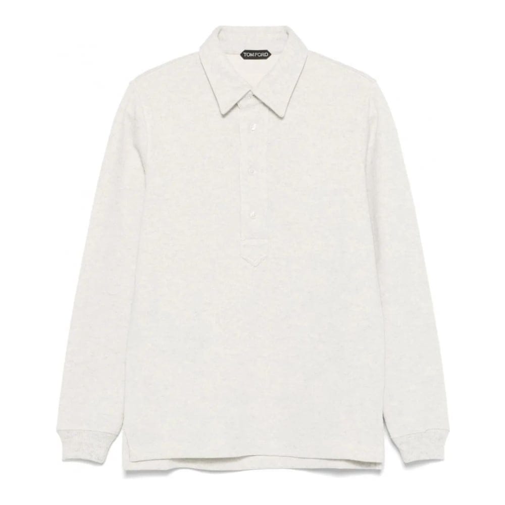 Tom ford - Polo manches longues 'Knitted' pour Hommes