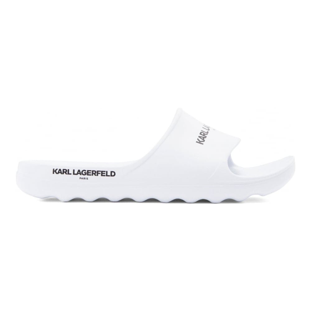 Karl lagerfeld paris - Sandales  'Block Logo Slide Sandal' pour Hommes