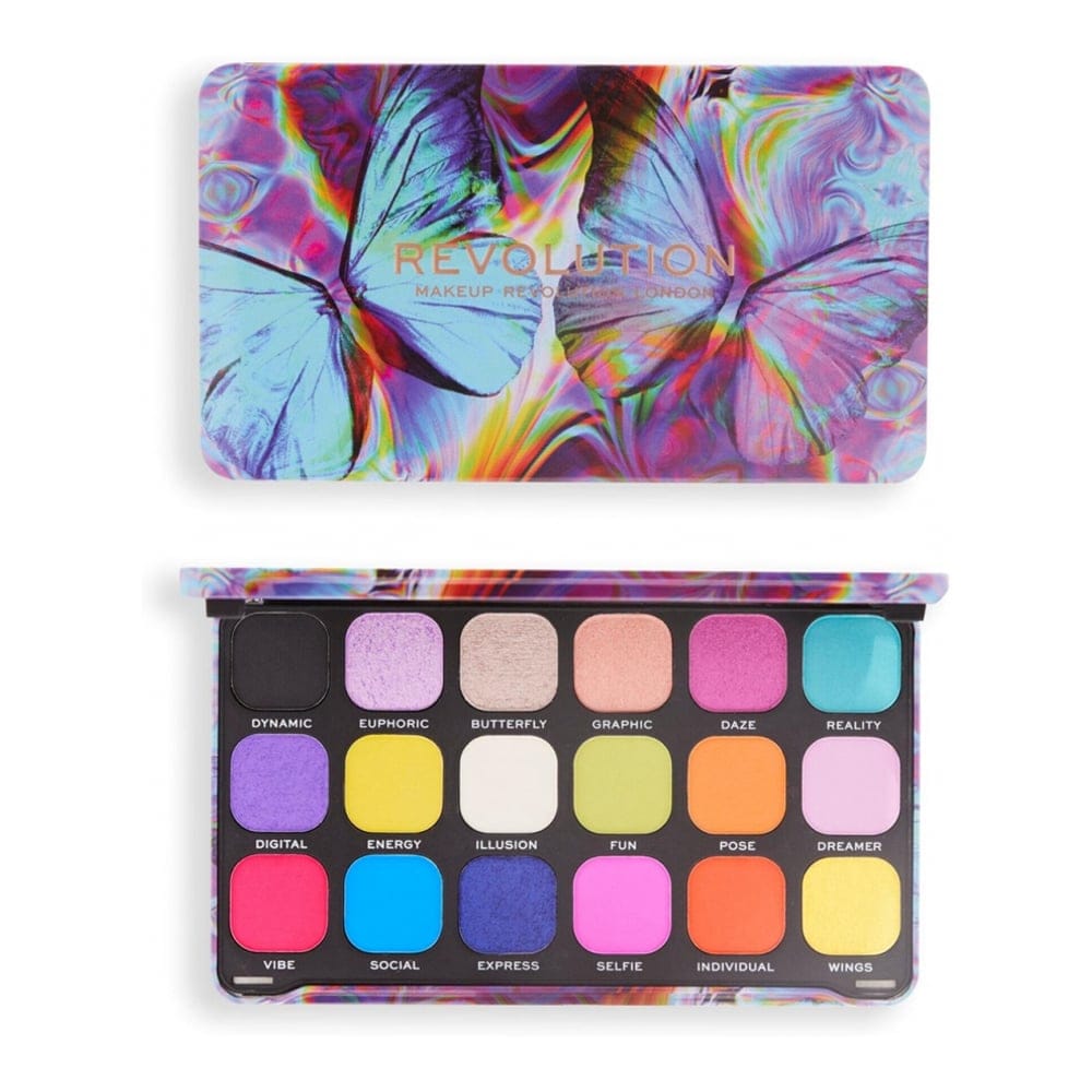 Revolution make up - Palette de fards à paupières 'Forever Flawless' - Digi Butterfly 19.8 g