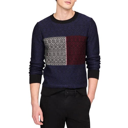 Tommy hilfiger - "Pull 'Fair Isle Flag Crew Neck' pour Hommes"