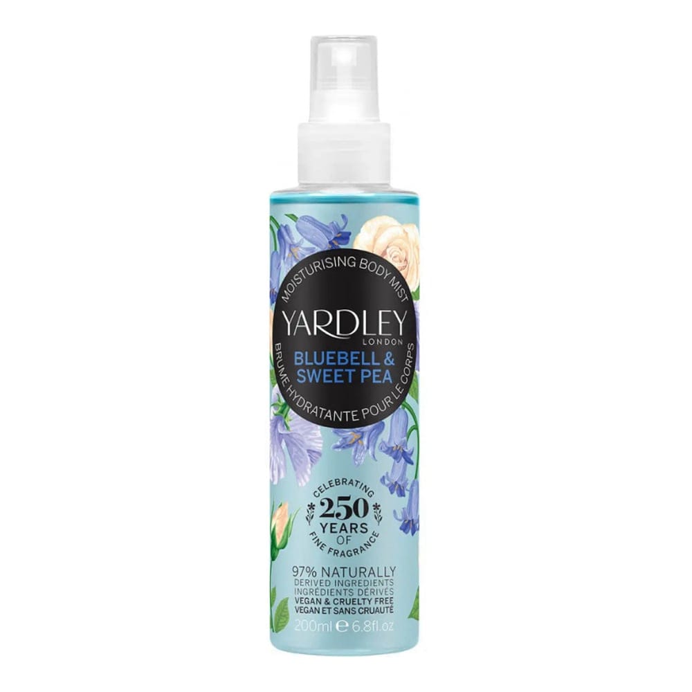 Yardley - Spray Corps 'Bluebell & Sweetpea' - 200 ml