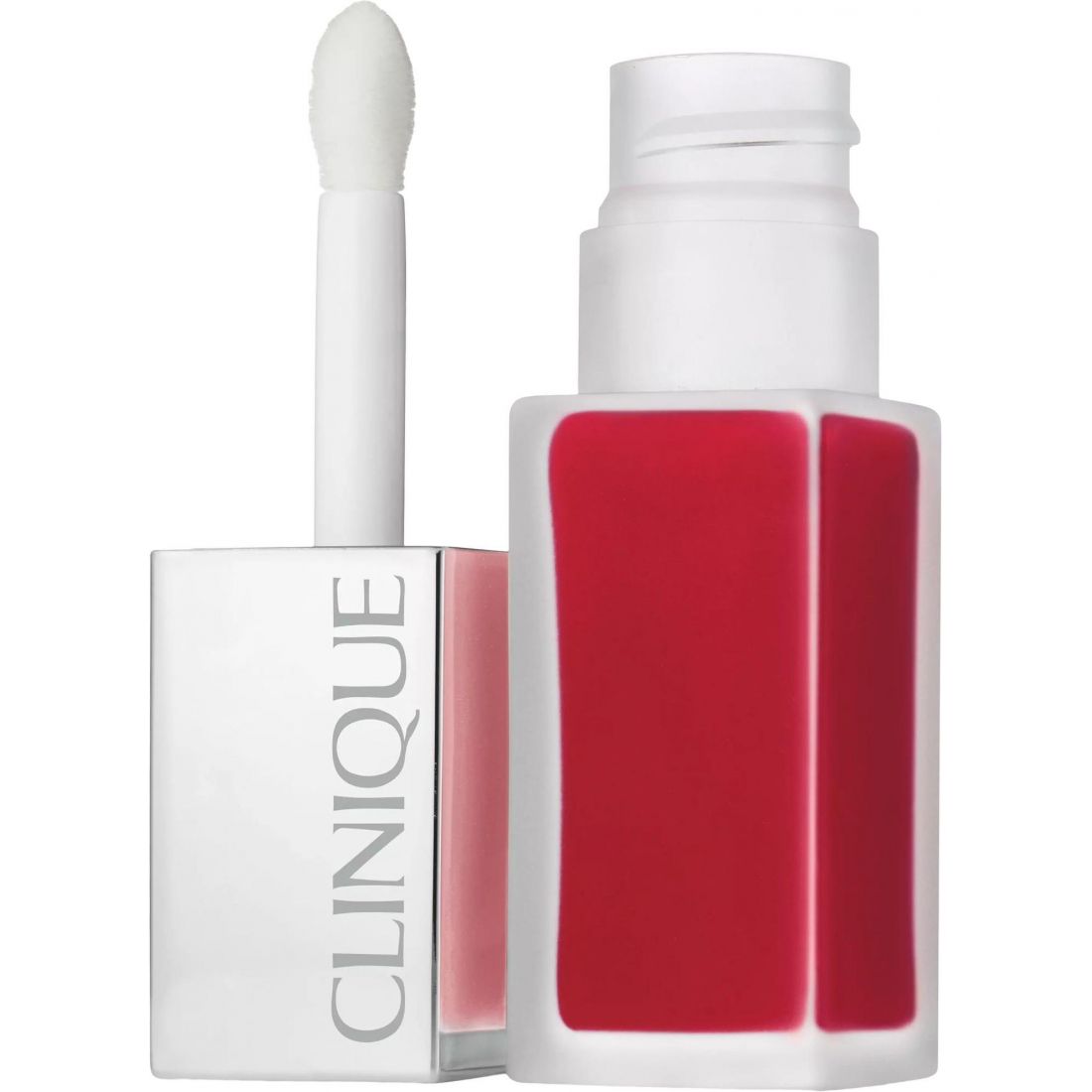 Clinique - Rouge à lèvres + Primer 'Pop Liquid Matte' - 02 Flame Pop 6 ml