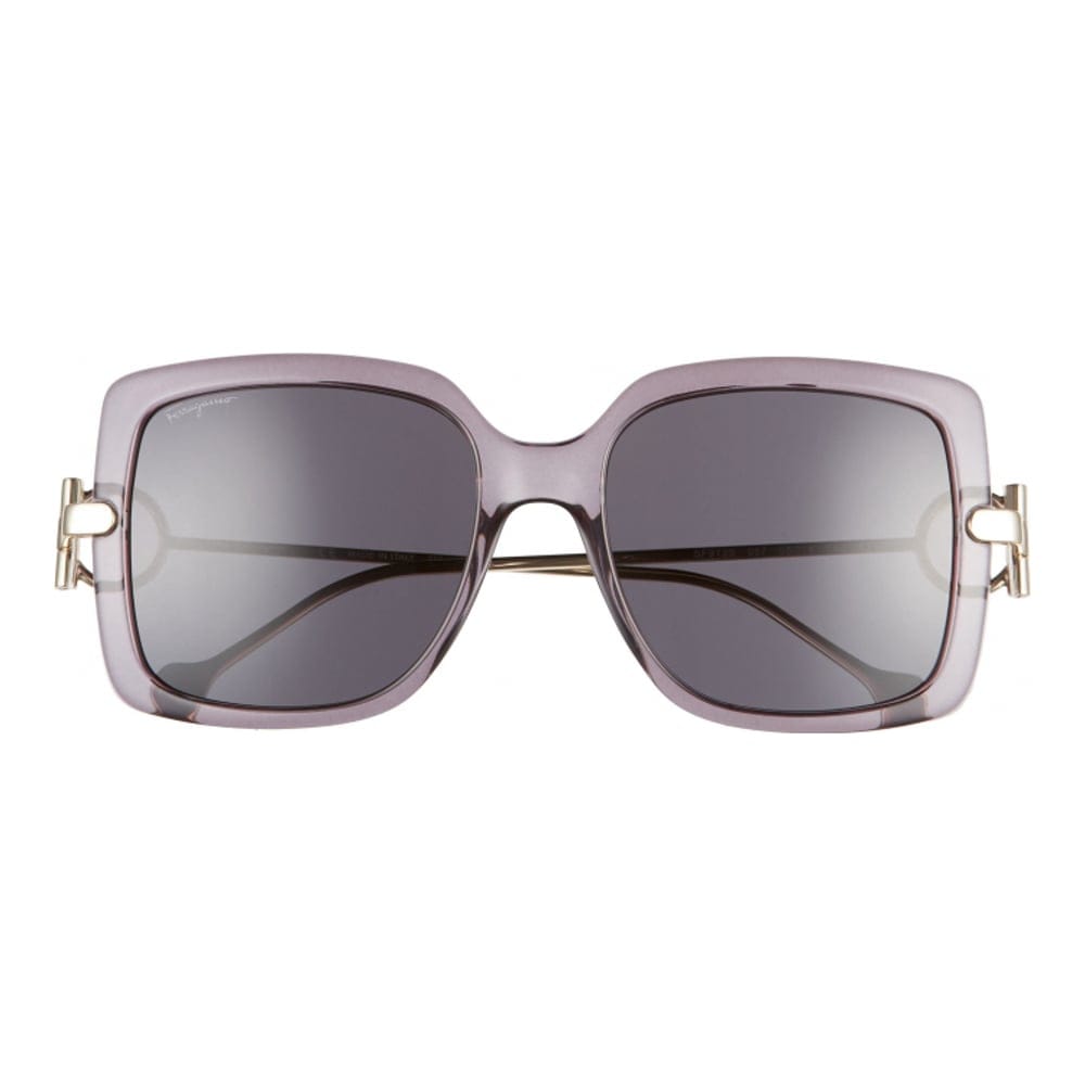 Ferragamo - 'Salvatore Ferragamo Gancio 55mm Square Sunglasses' pour Femmes