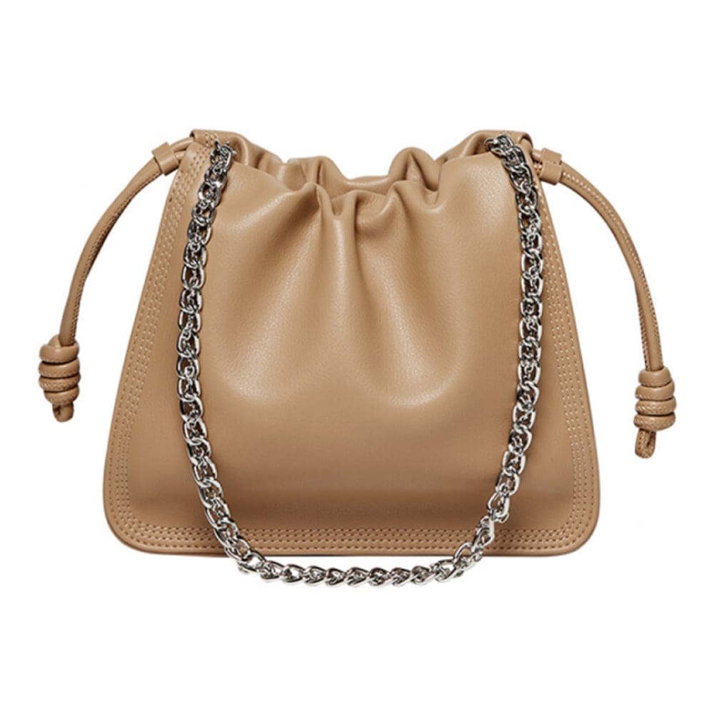 Nalandu - Sac seau 'Chain Strap Drawstring' pour Femmes
