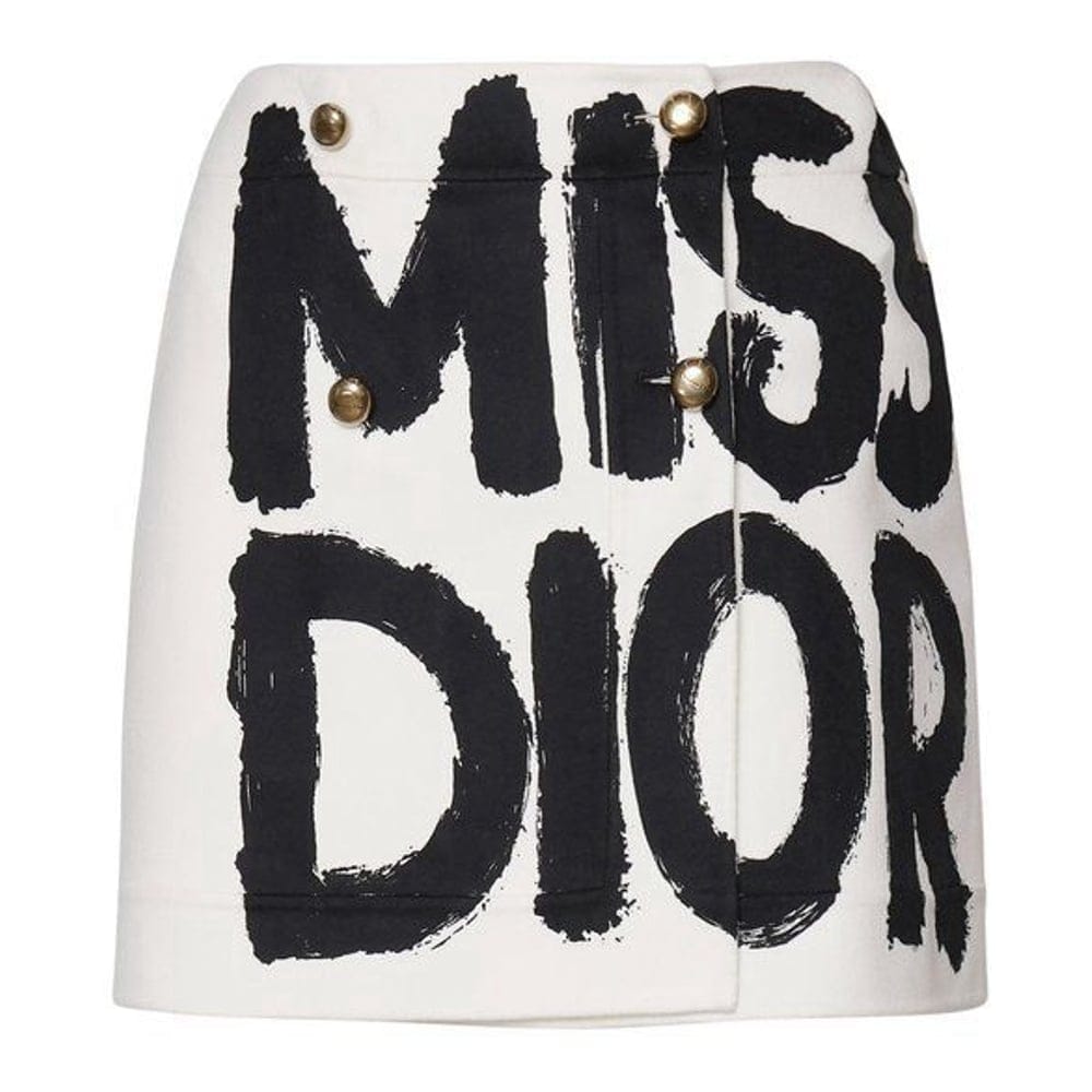 Christian dior - Mini Jupe 'Button Detailed' pour Femmes