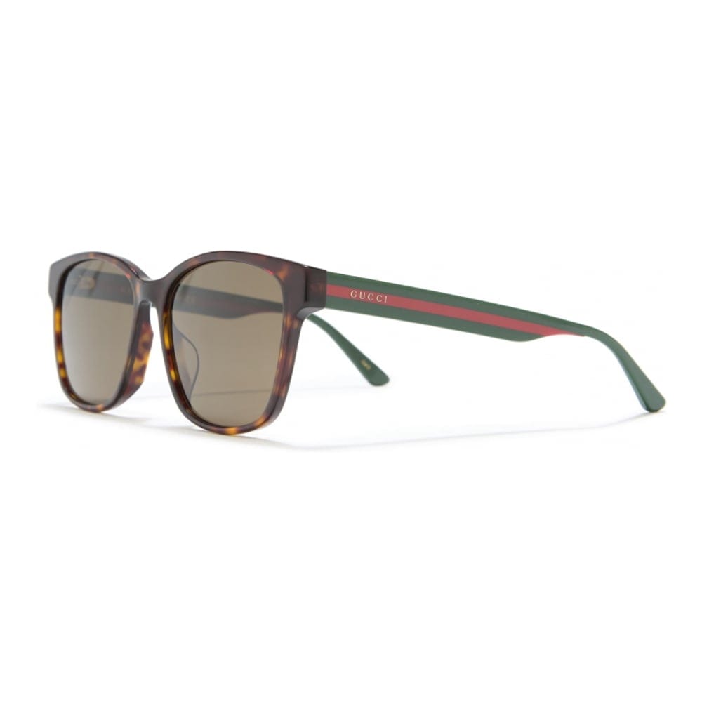 Gucci - '56mm Square Rectangle Sunglasses' pour Femmes