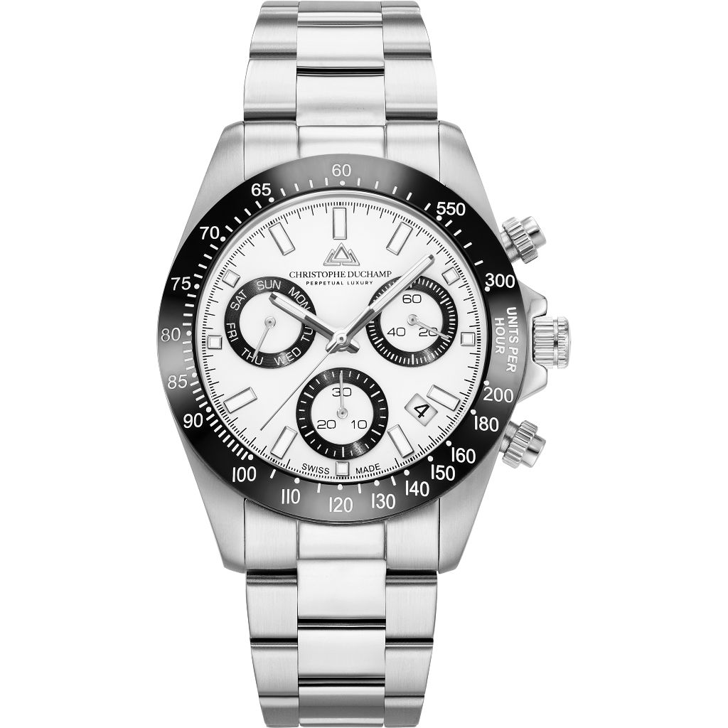 Christophe duchamp - Montre 'Grand Mont Ceramic' pour Hommes