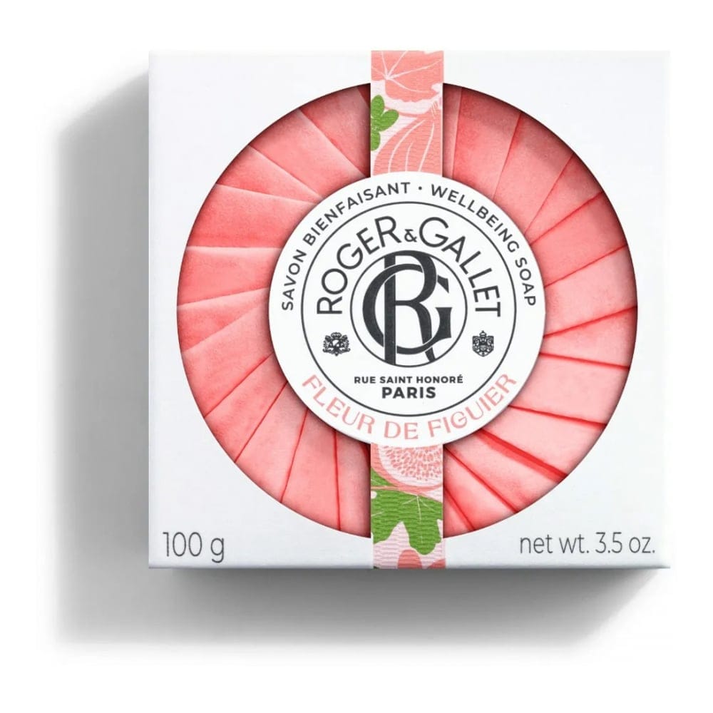 Roger&Gallet - Savon parfumé 'Fleur de Figuier' - 100 g, 3 Pièces