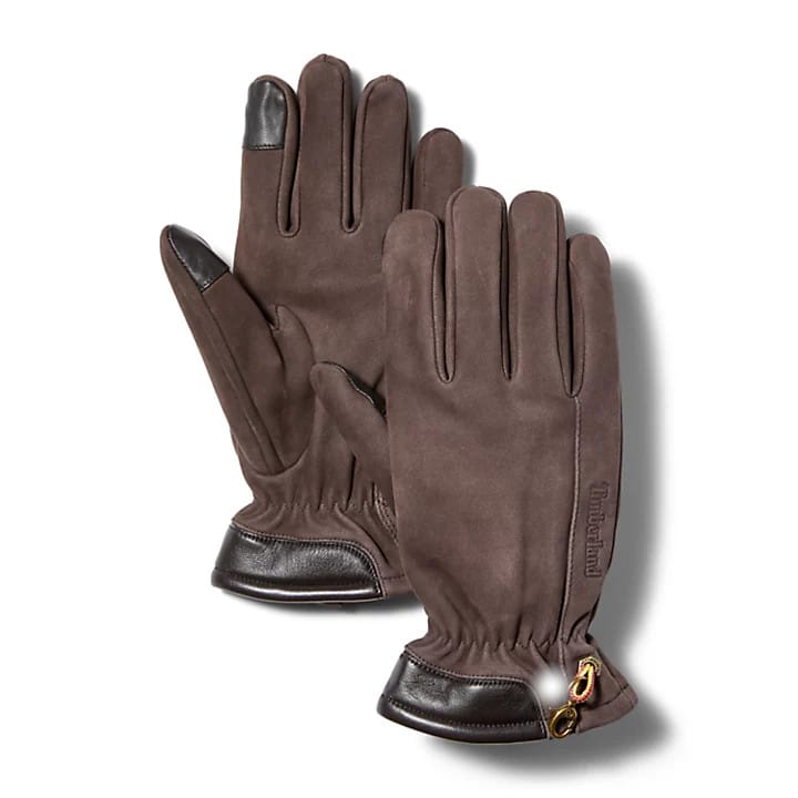 Timberland - M's Nubuck Glove Whith Touch Tips