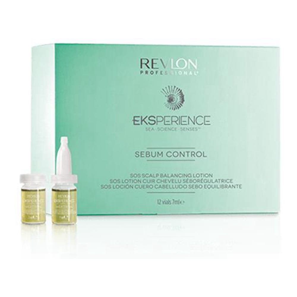 Revlon - Lotion capillaire 'Eksperience Sebum Control' - 12 Pièces, 7 ml