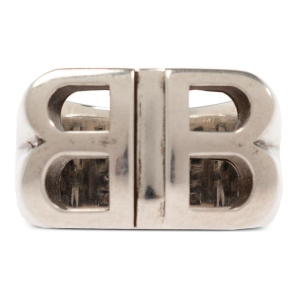 Balenciaga - Bague 'Pitbull Signet' pour Hommes