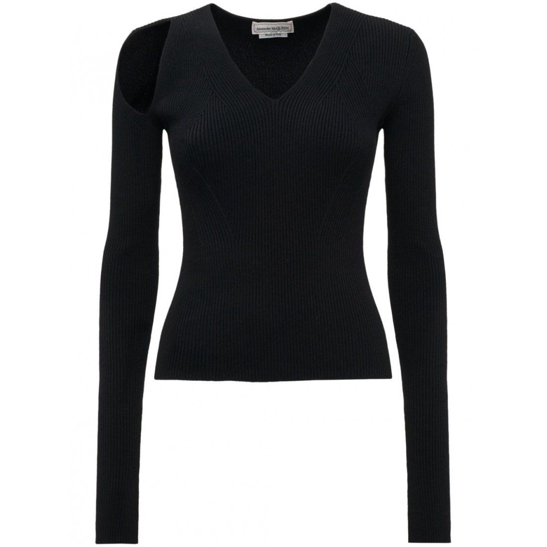 Alexander mcqueen - Pull 'Cut Out Ribbed' pour Femmes