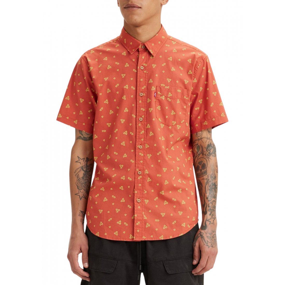 Levi's - Chemise à manches courtes 'Classic One Pocket Button Down' pour Hommes