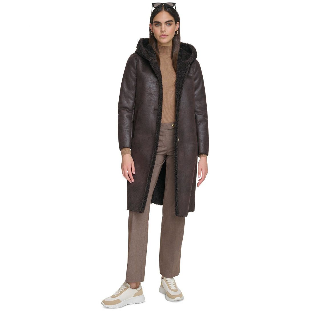 Calvin Klein - Manteau 'Hooded' pour Femmes