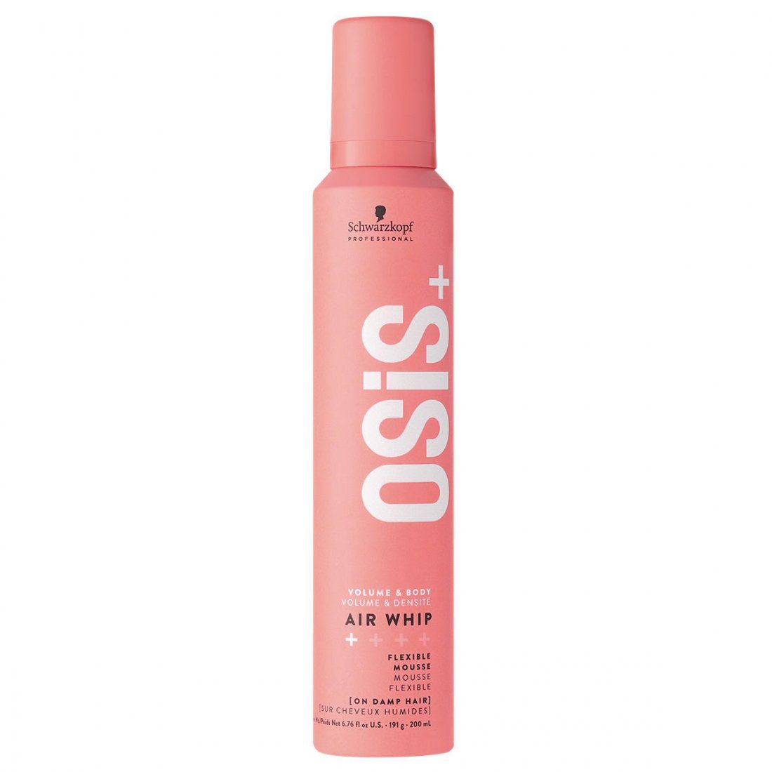 Schwarzkopf - Mousse pour cheveux 'OSiS+ Volume & Body Air Whip' - 200 ml