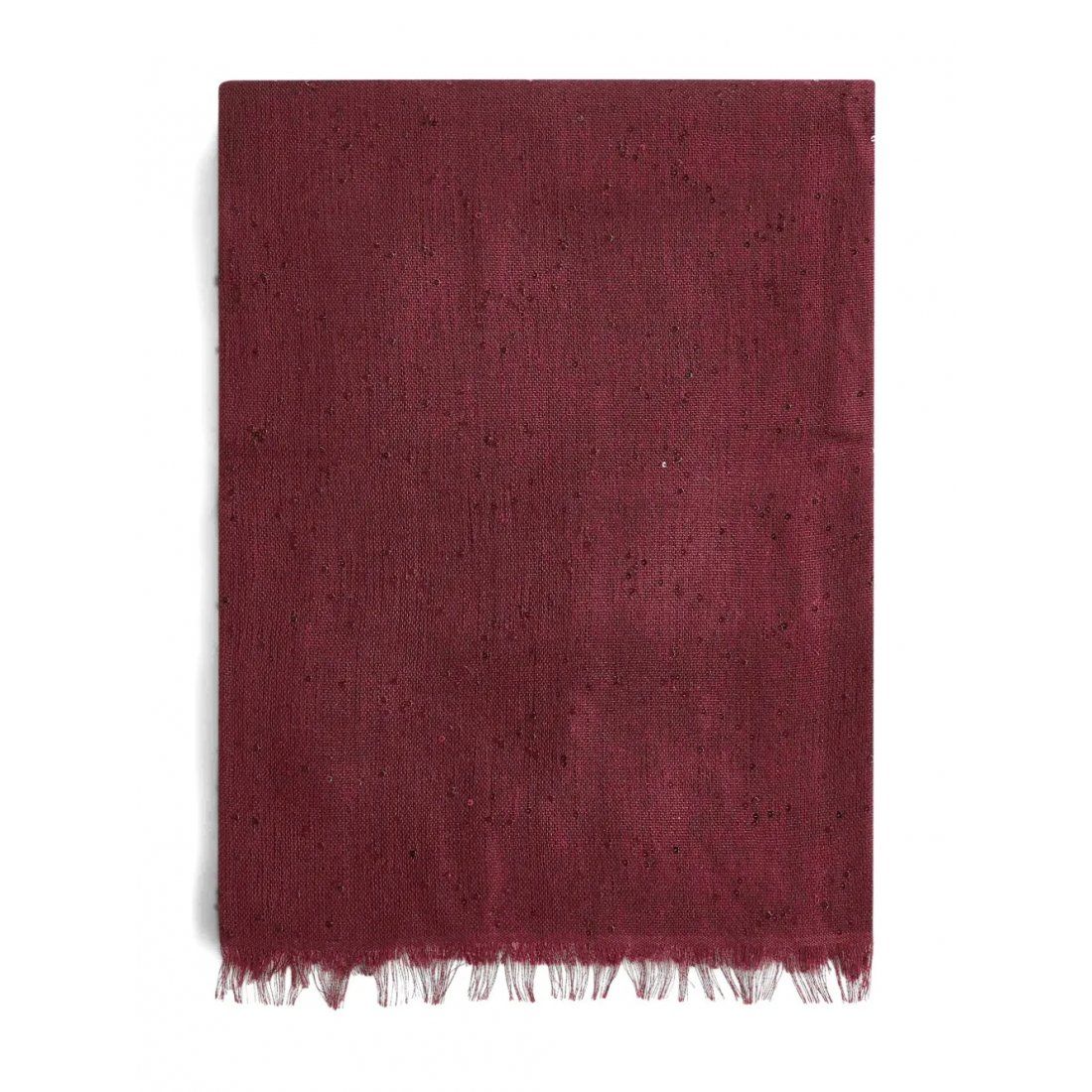 Brunello cucinelli - Écharpe en cachemire  'Fringed' pour Femmes
