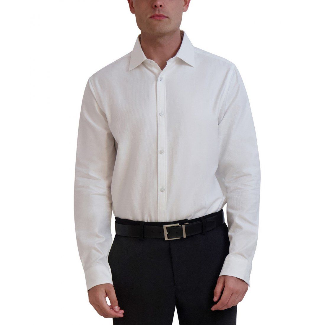 Karl lagerfeld paris - Chemise 'Slim-Fit Jacquard Stripe' pour Hommes