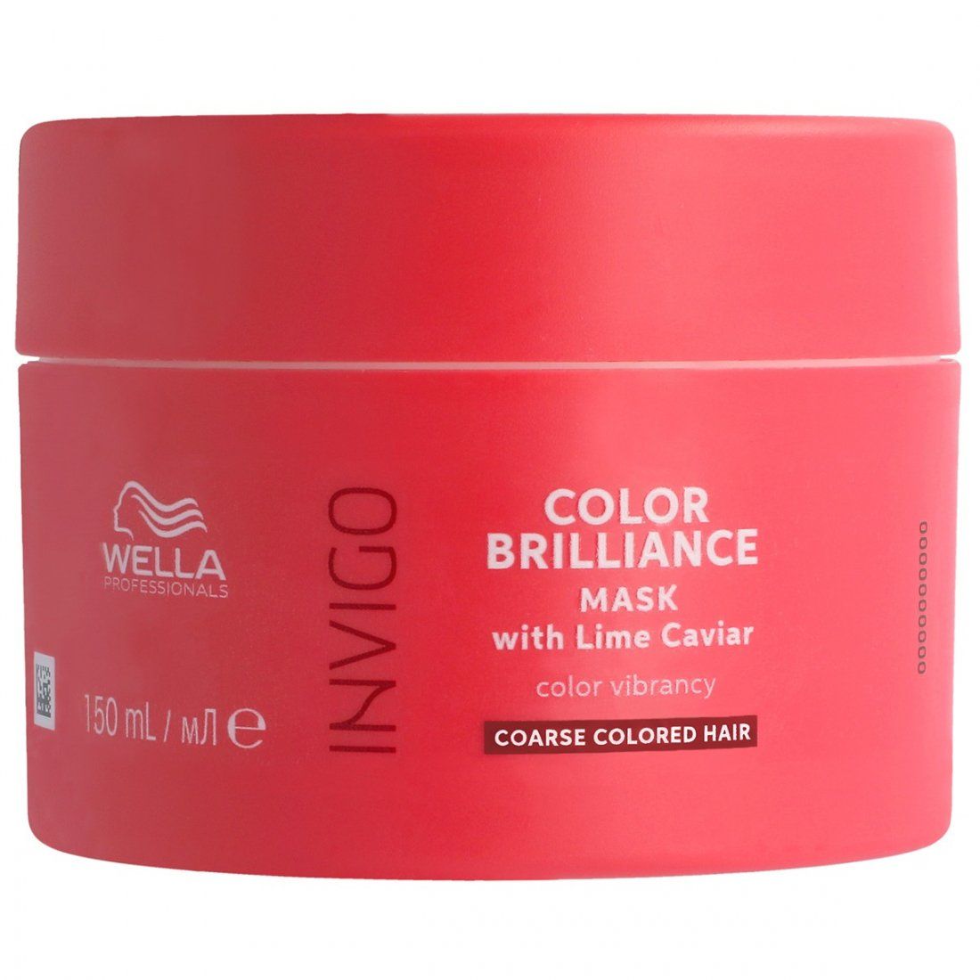 Wella professionals - Masque capillaire 'Invigo Color Brilliance' - Cheveux colorés, Cheveux grossiers, 150 ml