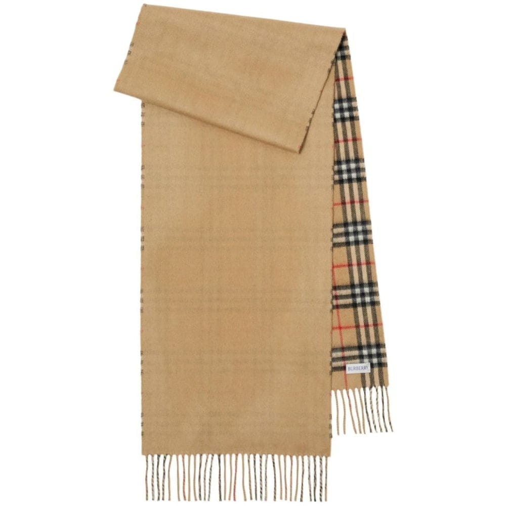 Burberry - Écharpe en cachemire  'Checkered' pour Femmes