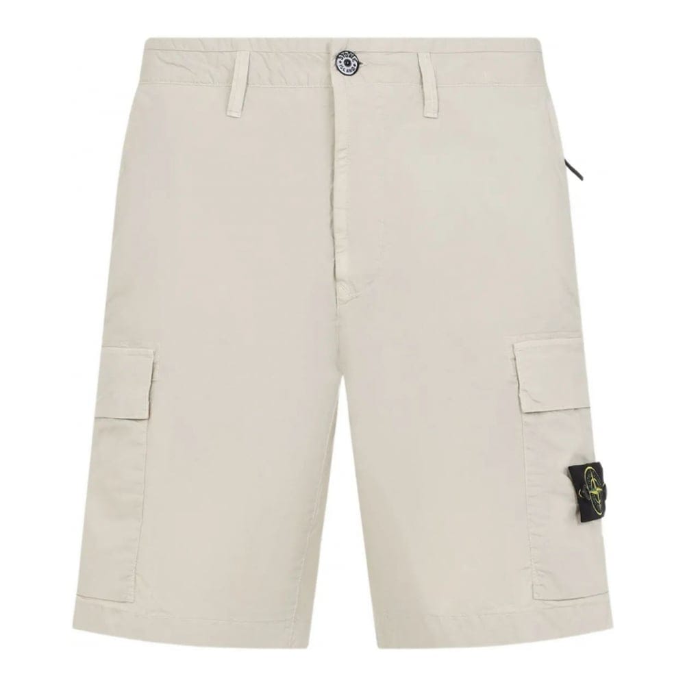 Stone island - Short 'Compass-Badge' pour Hommes