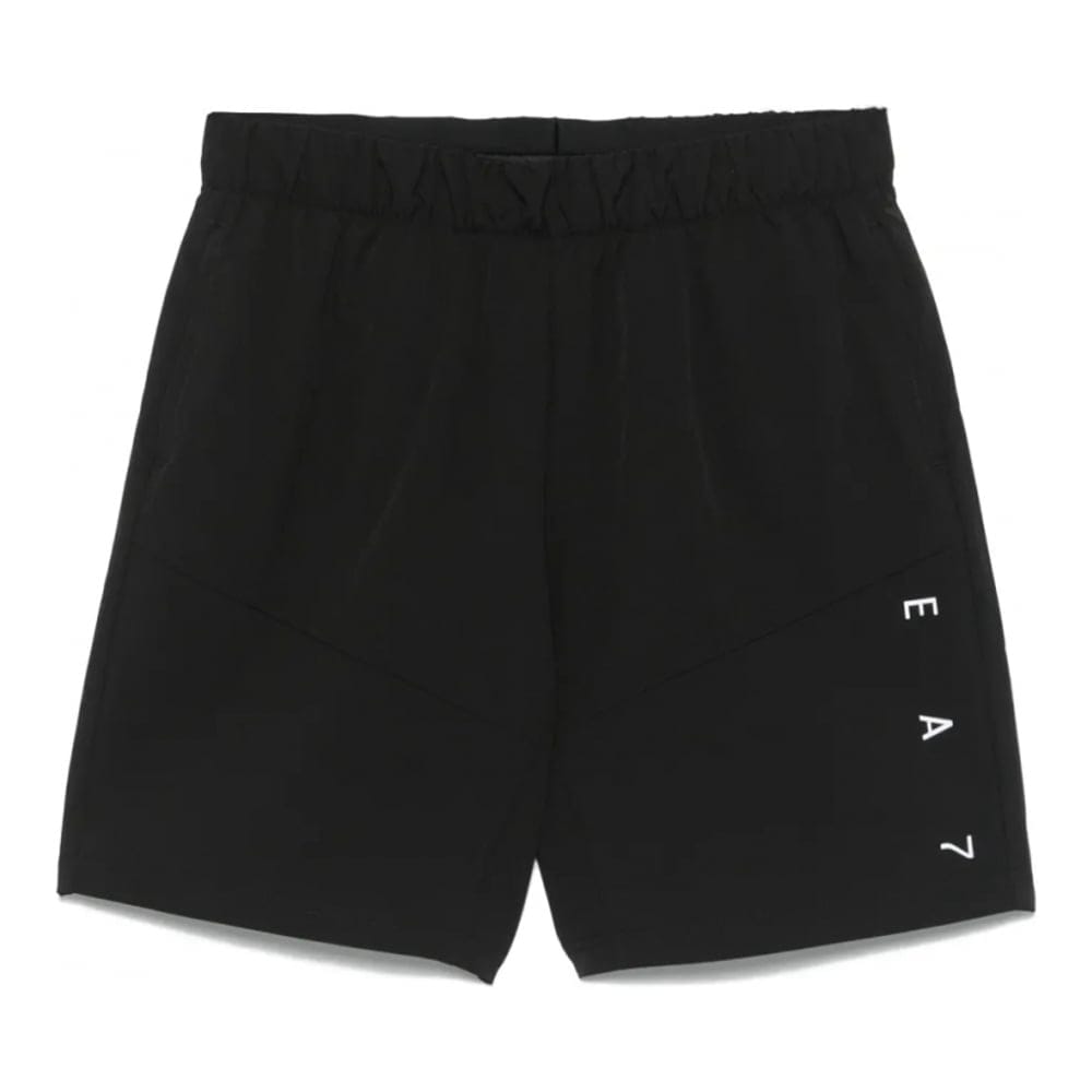 Ea7 emporio armani - Short 'Logo-Print' pour Hommes