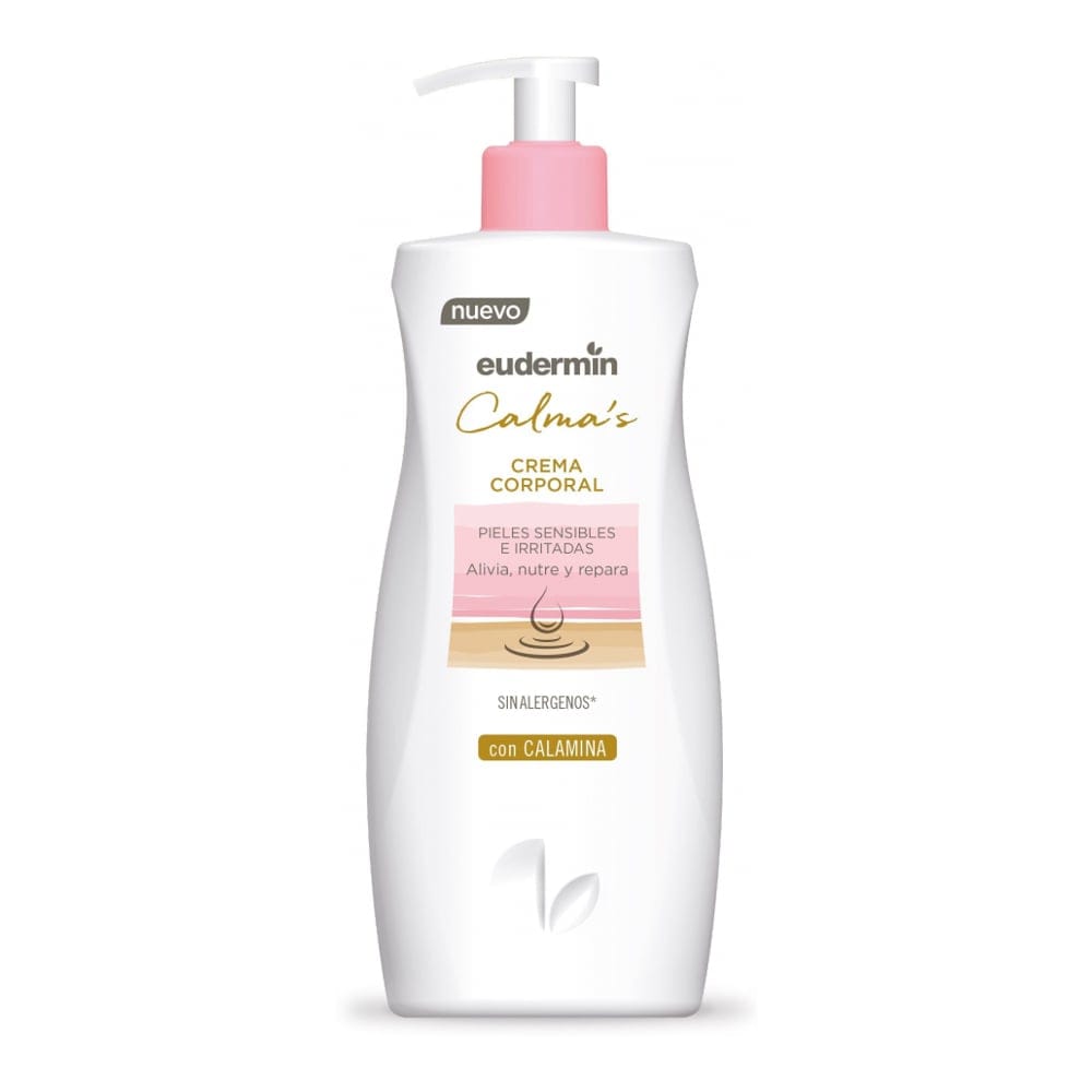 Eudermin - Crème Corporelle 'Calma's' - Peau irritée, Peau sèche, Peaux sensibles, 500 ml