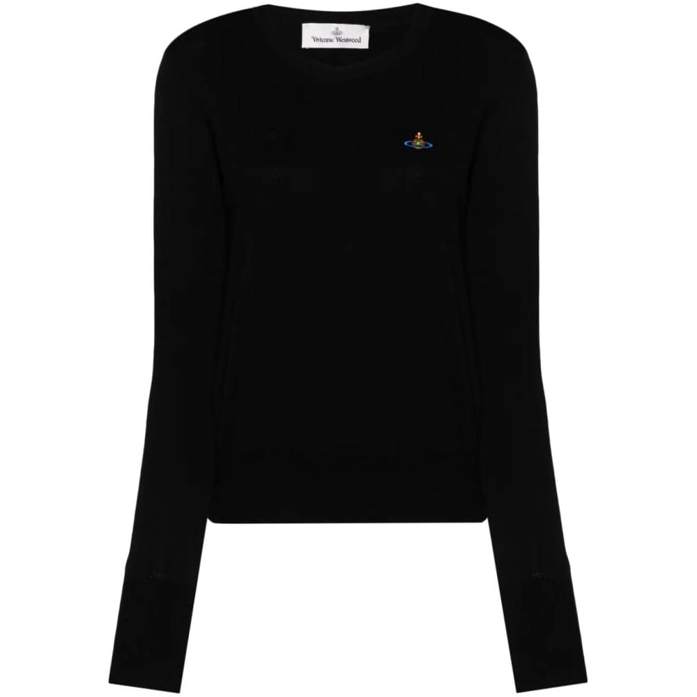 Vivienne westwood - "Pull 'Orb-Embroidered' pour Femmes"