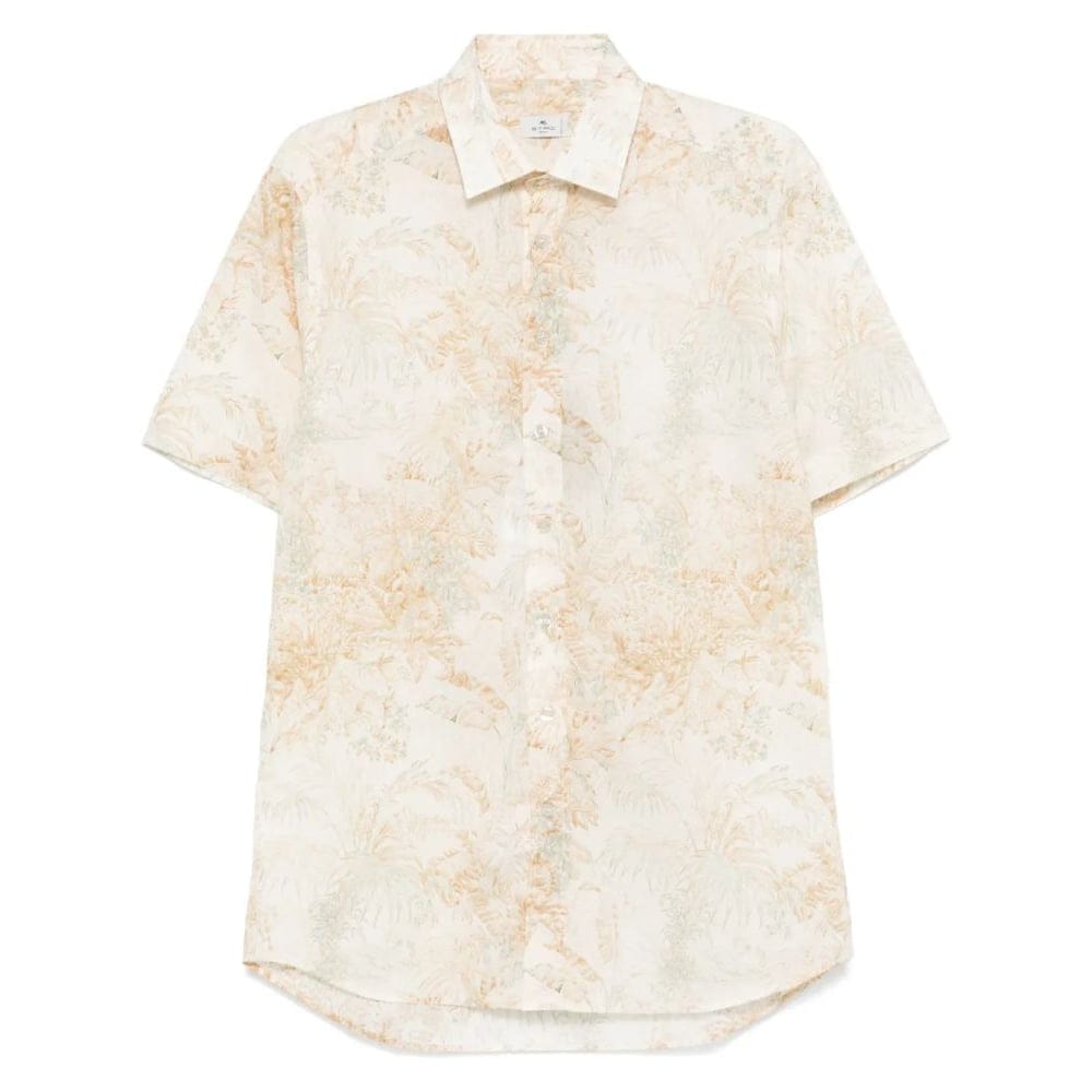 Etro - Chemise à manches courtes 'Floral-Print' pour Hommes
