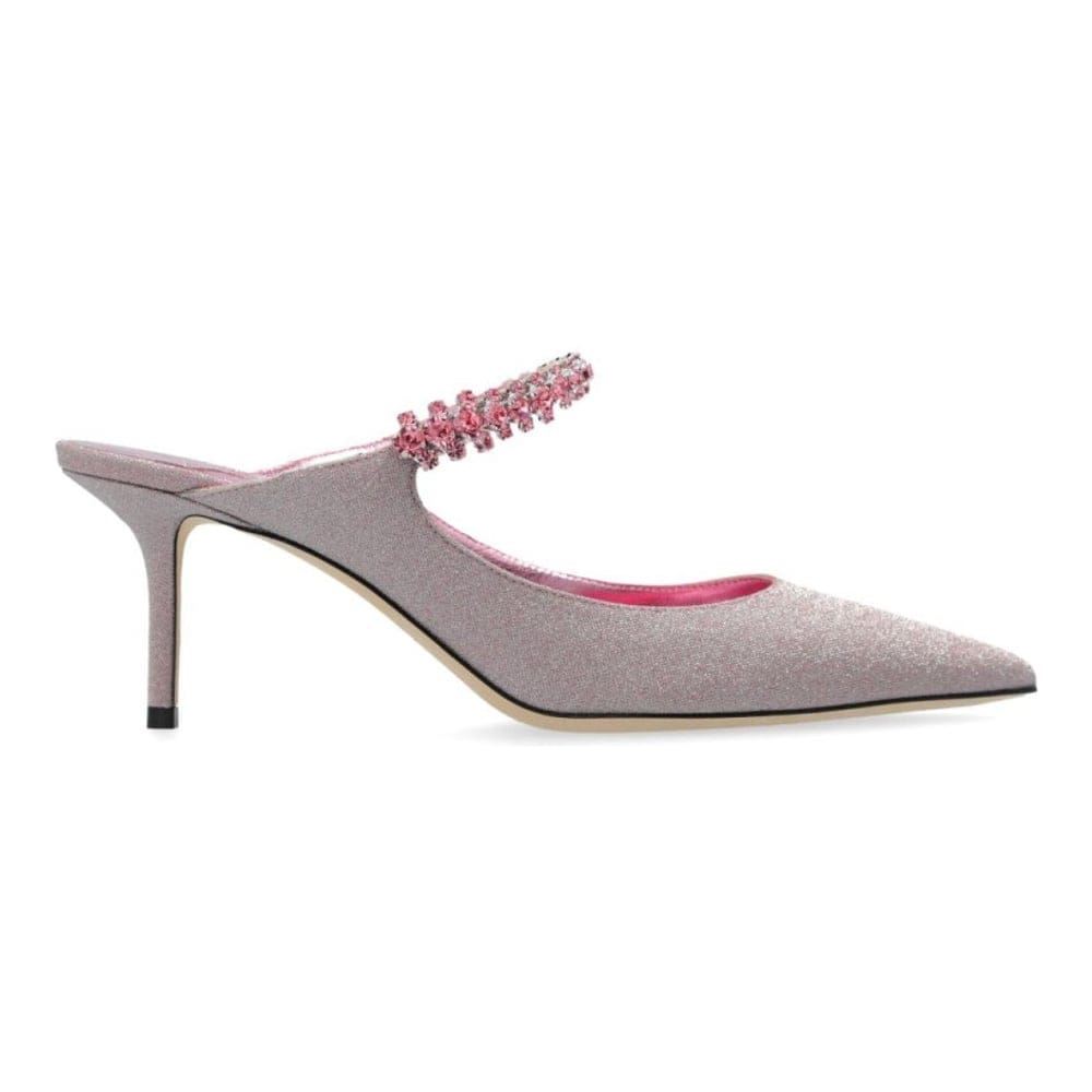 Jimmy choo - Mules à talon 'Bing Crystal Embellished' pour Femmes