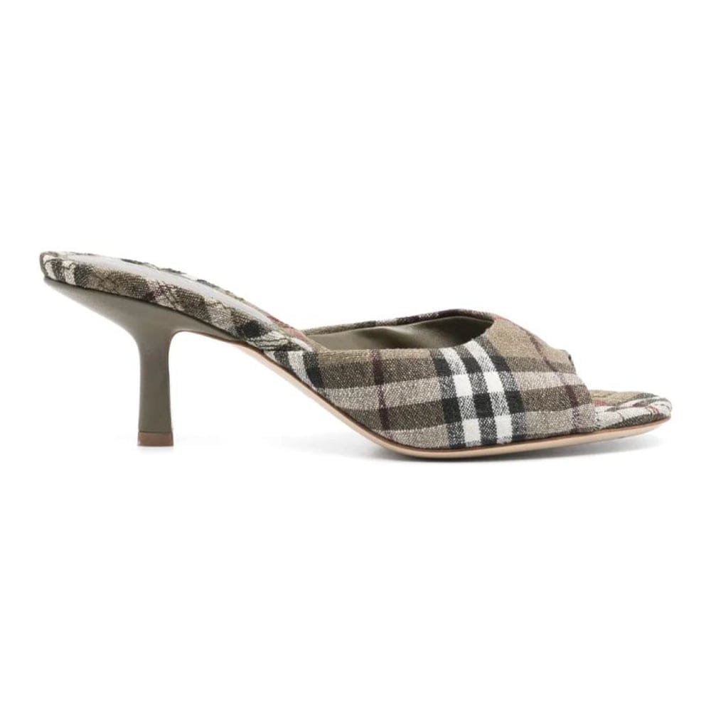 Burberry - Mules à talon 'Mews' pour Femmes