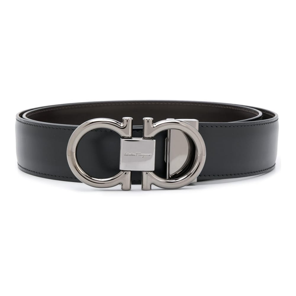 Ferragamo - Ceinture 'Gancini Reversible' pour Hommes