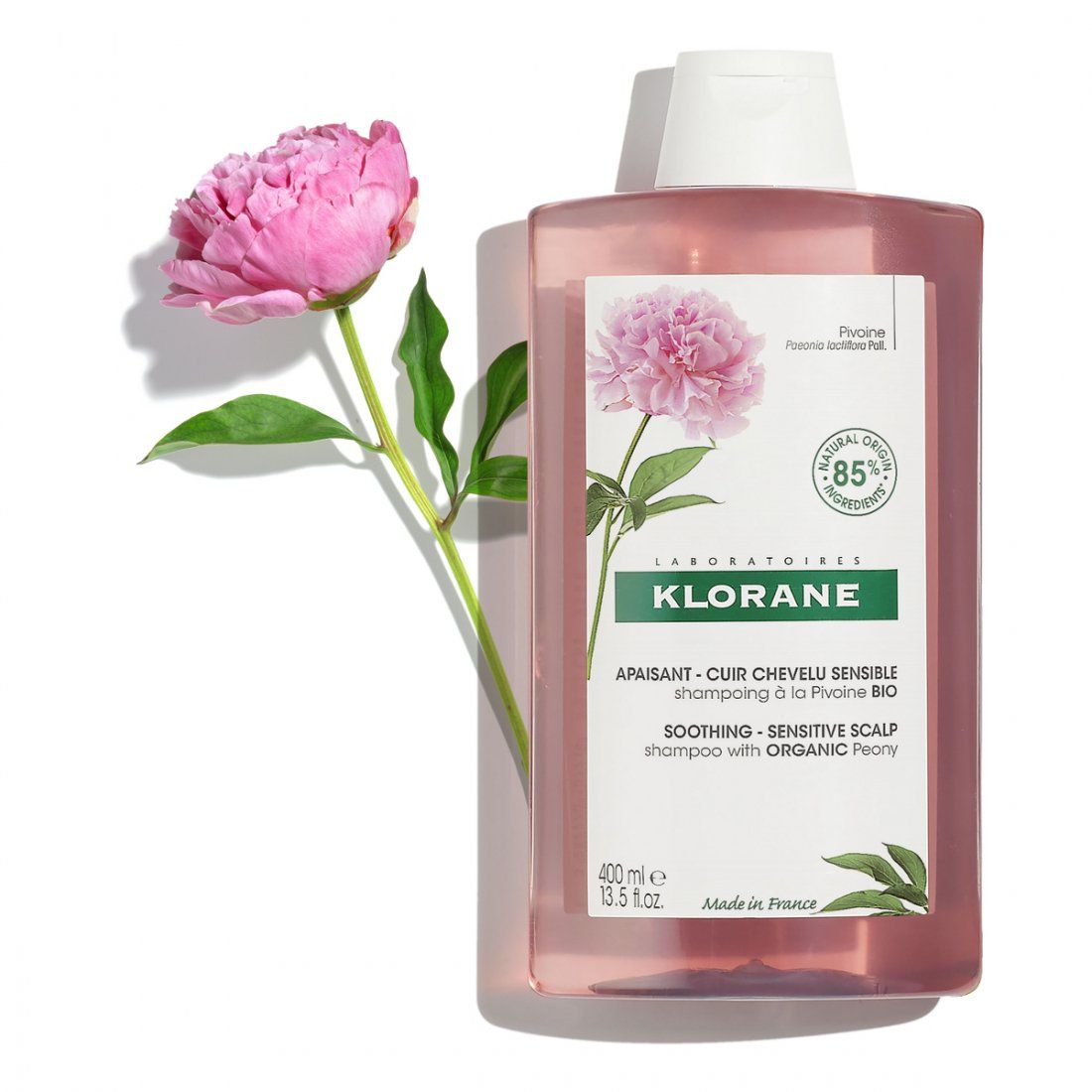 Klorane - Shampoing Apaisant à La Pivoine - 400 ml