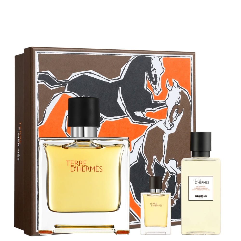 Hermès - Coffret de parfum 'Terre d'Hermès' - 3 Pièces