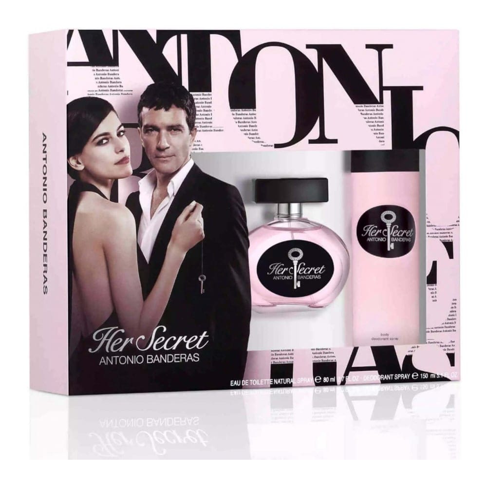 Antonio banderas - Coffret de parfum 'Her Secret' - 2 Pièces