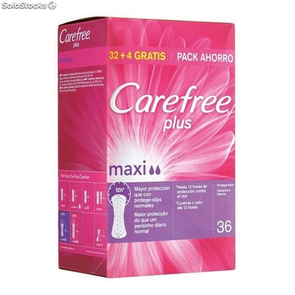 Carefree - Serviettes hygiéniques 'Protector Maxi' - 36 Pièces