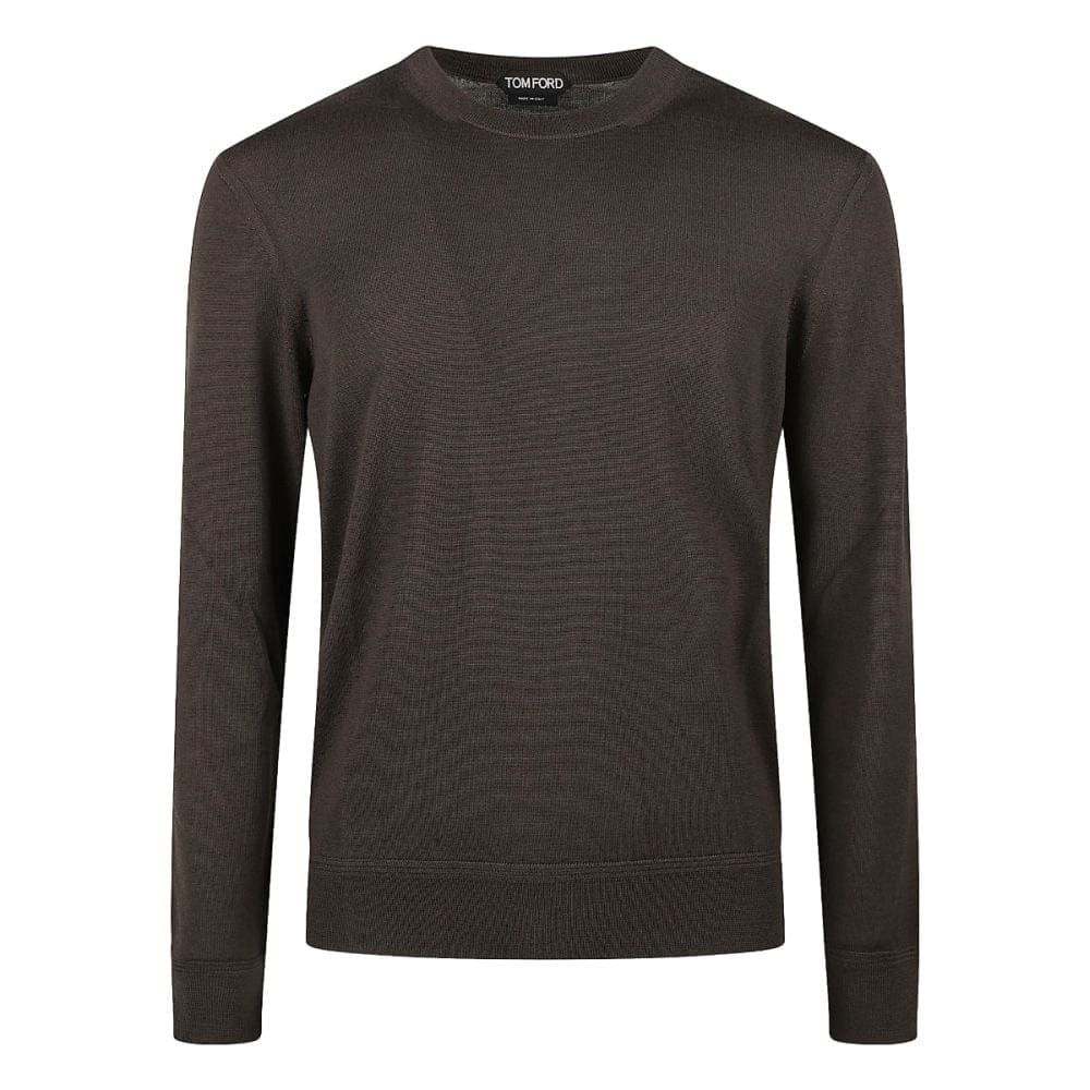 Tom ford - Pull 'Rib Trim Plain Knit' pour Hommes