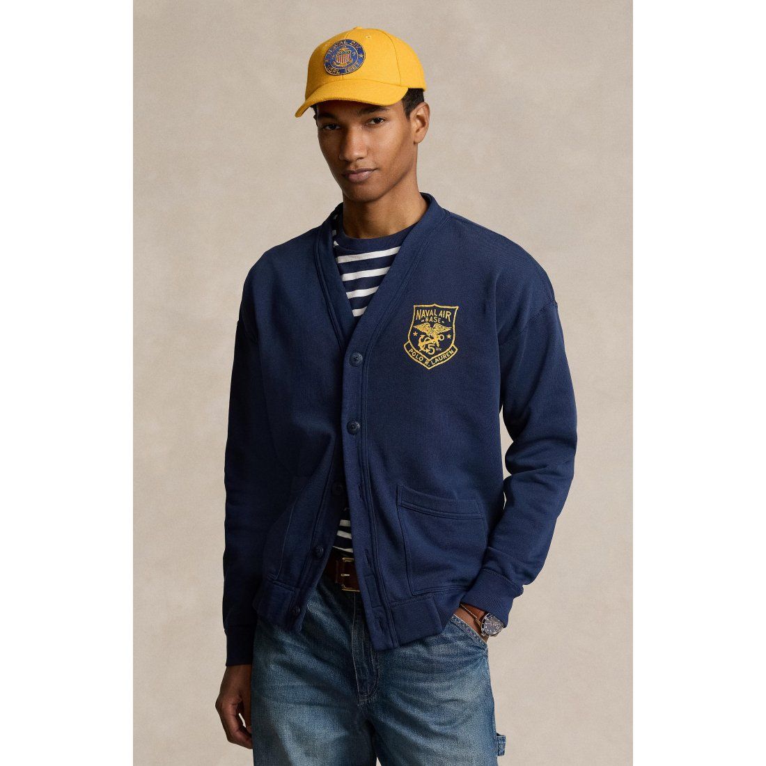Polo ralph lauren - 'Fleece Cardigan' pour Hommes